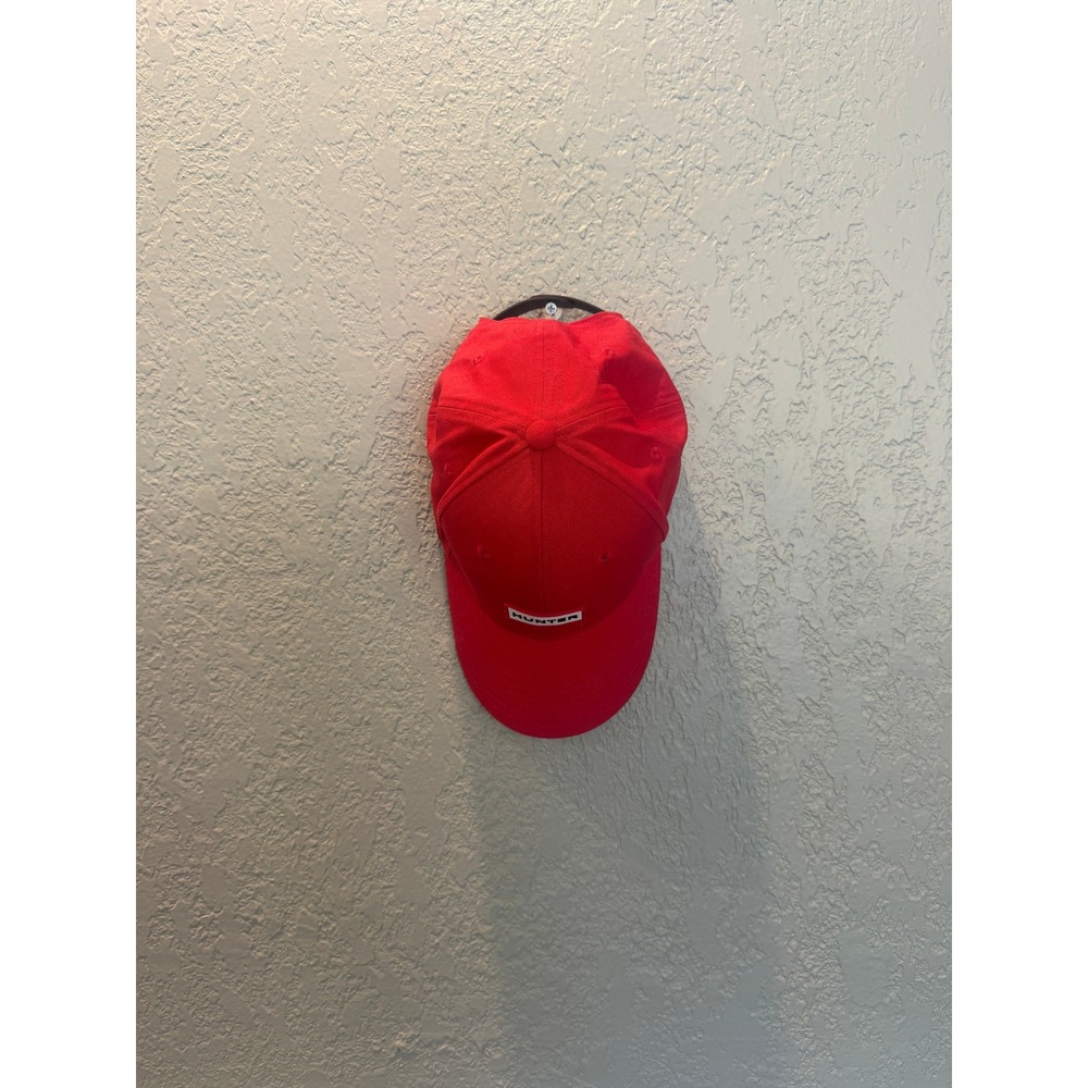 Hunter Red Baseball Cap Adjustable Snapback Hat Logo Patch HR20045C O/S